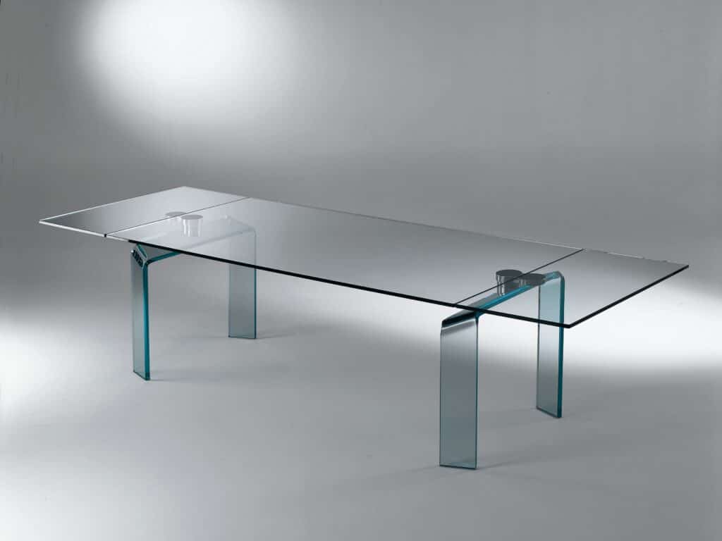 plateau de verre table planibel